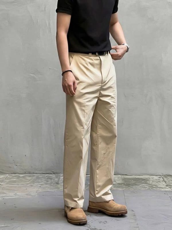 Quần Kaki NOMAD N07 Form Suông Đứng | Chất Dày Dặn, Đứng Form